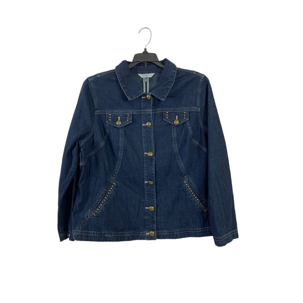 CJ Banks Women's Denim Jean Jacket